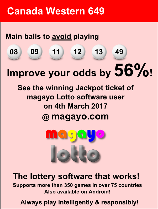 western lotto jackpot
