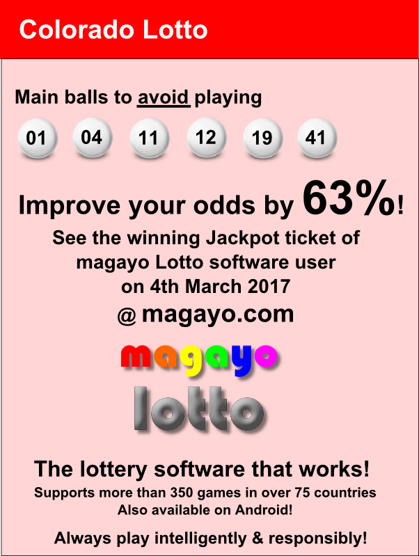 colorado lotto odds